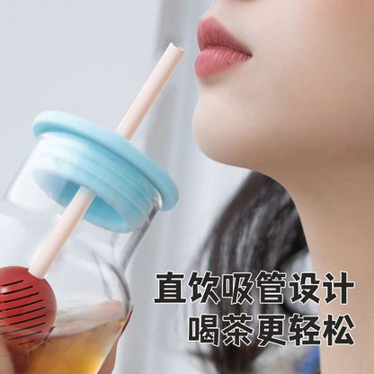 P straw tea filter