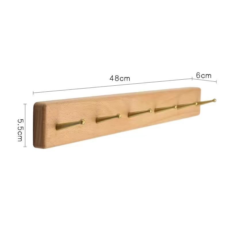P black walnut hat rack