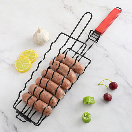 P sausage grilled mesh stainless steel clip