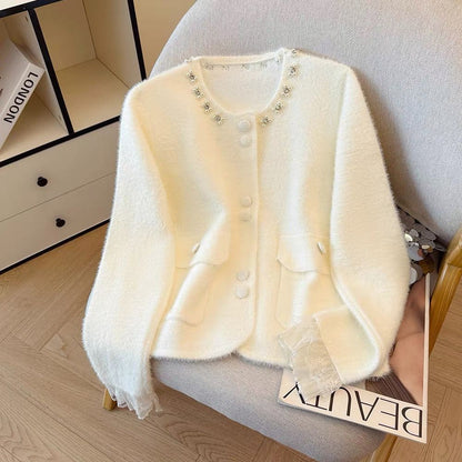 P mink jacket