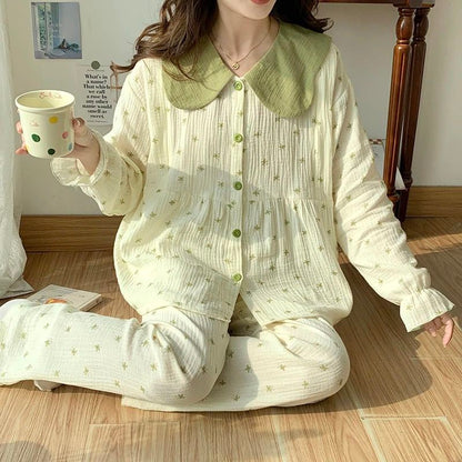 P Loose Maternity & Nursing Clothing Set