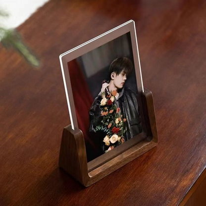 P solid wood photo frame table photo ornament