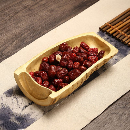 منتجات بامبو، طبق فواكه مجففة من جذور البامبو