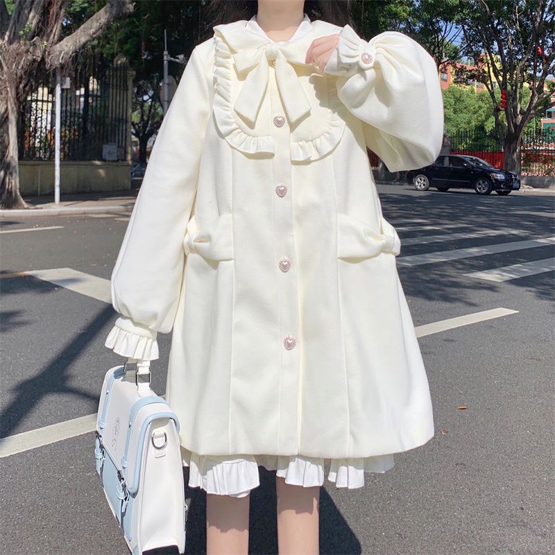 P cute bow jacket