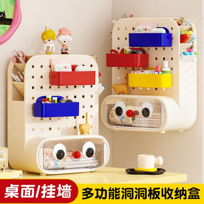 P Wall-mounted storage shelves