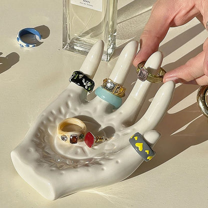 P ceramic ornament