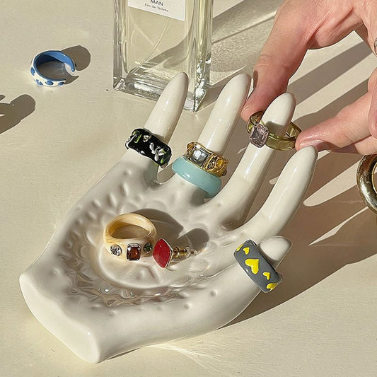 P ceramic ornament