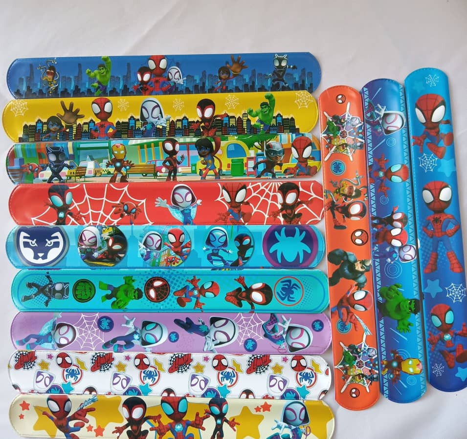 A Amazon Mario Spider-Man Mickey Pikachu Sanrio Pussy Pat Pat Fun Ornament Bracelet - Mixbatch