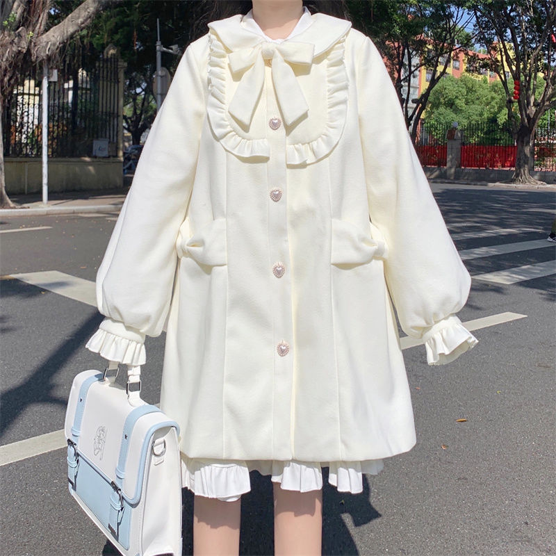P cute bow jacket
