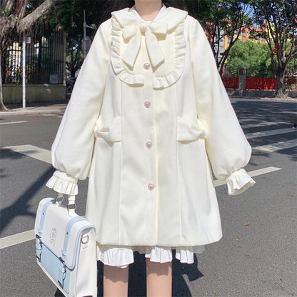 P cute bow jacket