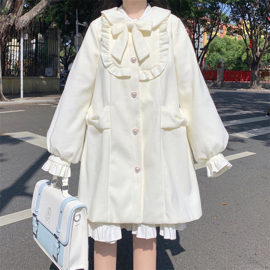 P cute bow jacket