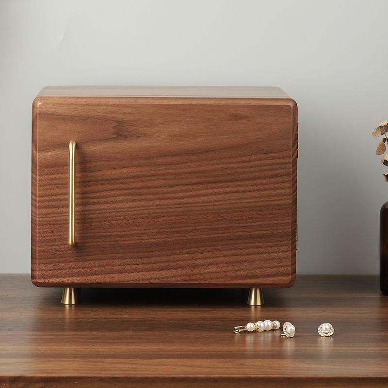 P Walnut Jewelry Box Jewelry Storage Box