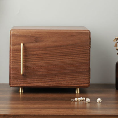 P Walnut Jewelry Box Jewelry Storage Box