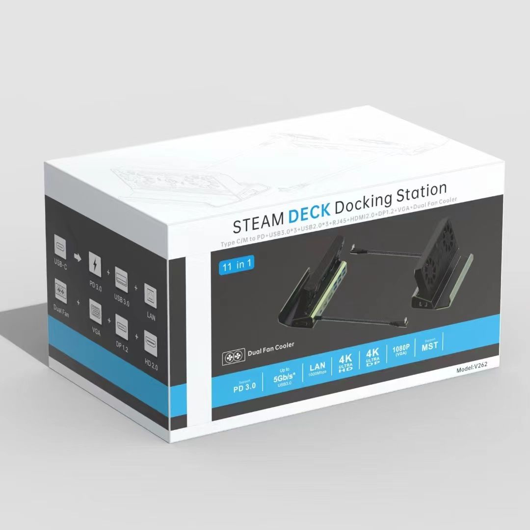 P Suitable for ASUS ROG docking station ASUS ROGally expansion game handheld base SteamDeck base