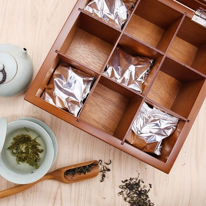 P tea box storage box