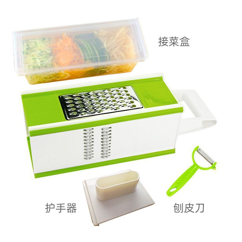 Multifunctional vegetable cutter, vegetable cutter, shredded artifact, grater, shredded potato cutter, shredded slice. - Mixbatch
