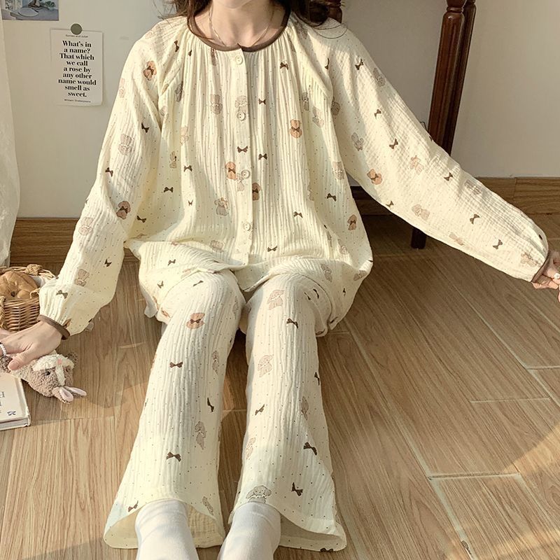 P Loose Maternity & Nursing Clothing Set