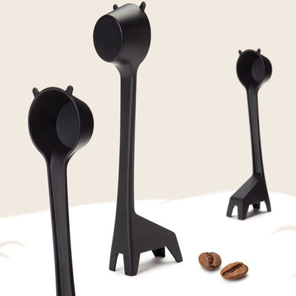 P cartoon coffee powder spoon