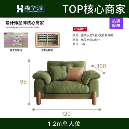 法式复古沙发客厅墨绿色美式布艺沙发家用北欧 - Mixbatch