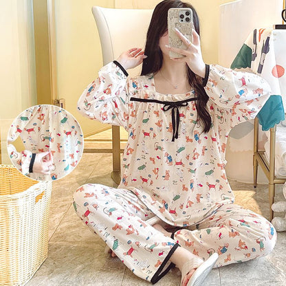 P Loose Maternity & Nursing Clothing Set