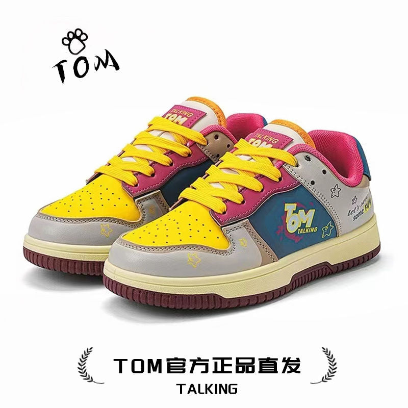 P colorful casual shoes