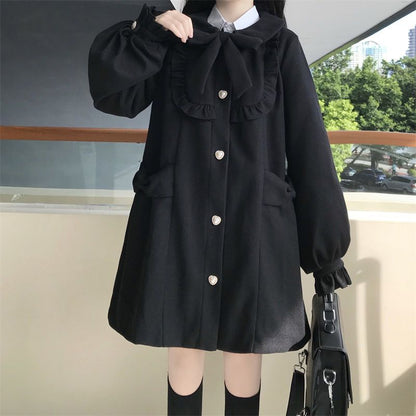 P cute bow jacket