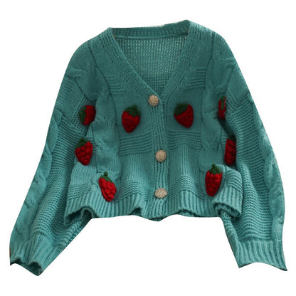 P sweater jacket