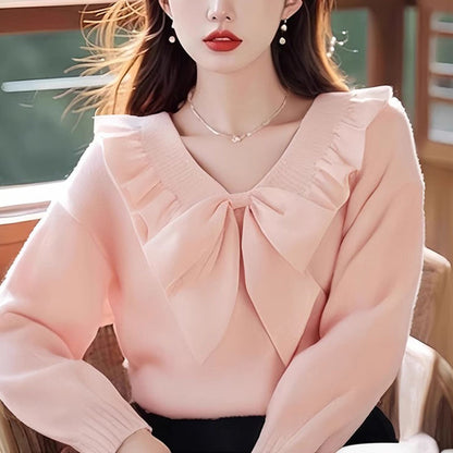 P bow sweater