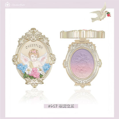 P Embossed Blush