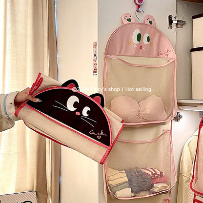 P underwear socks storage net bag