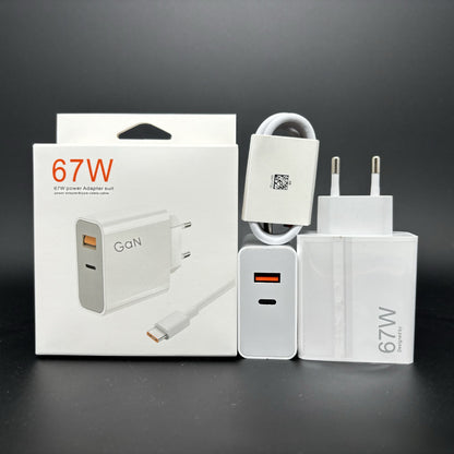 A 67W 120W European Charger