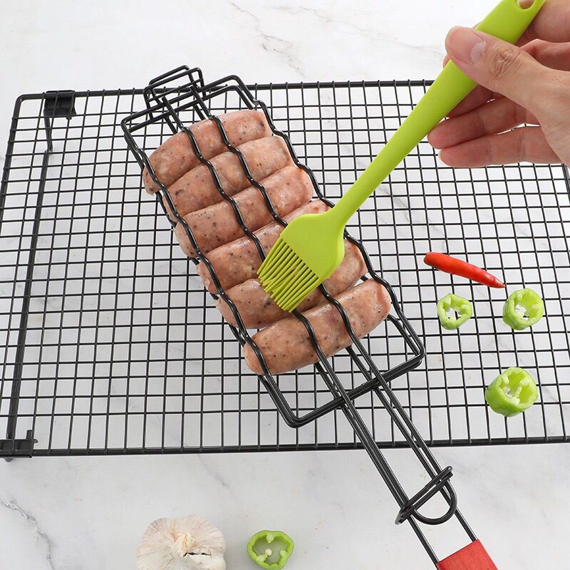 P sausage grilled mesh stainless steel clip