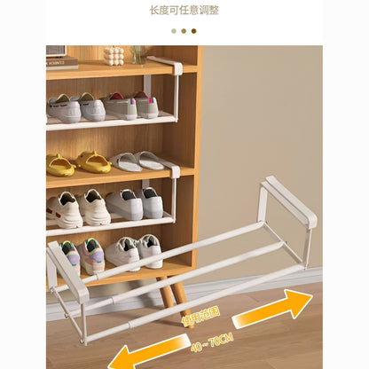 P shelf wardrobe telescopic adjustable