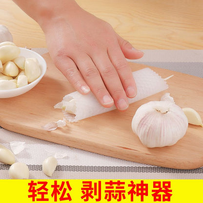 Silicone garlic peeler, household manual garlic peeler, garlic peeler, garlic press, kitchen garlic peeler - Mixbatch
