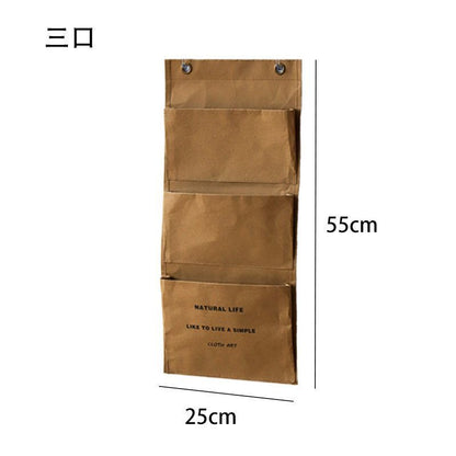 P Kraft paper storage hanging bag storage bag