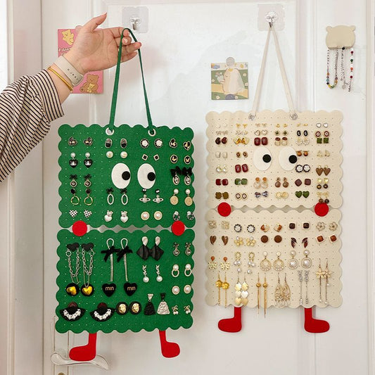 P jewelry felt wall hanging