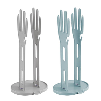 P gloves drain storage rack