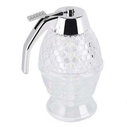 Honey bottle syrup juice dispenser acrylic honey syrup dispensing honey jar squeezer - Mixbatch