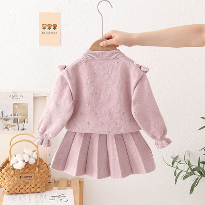 P girls sweater set