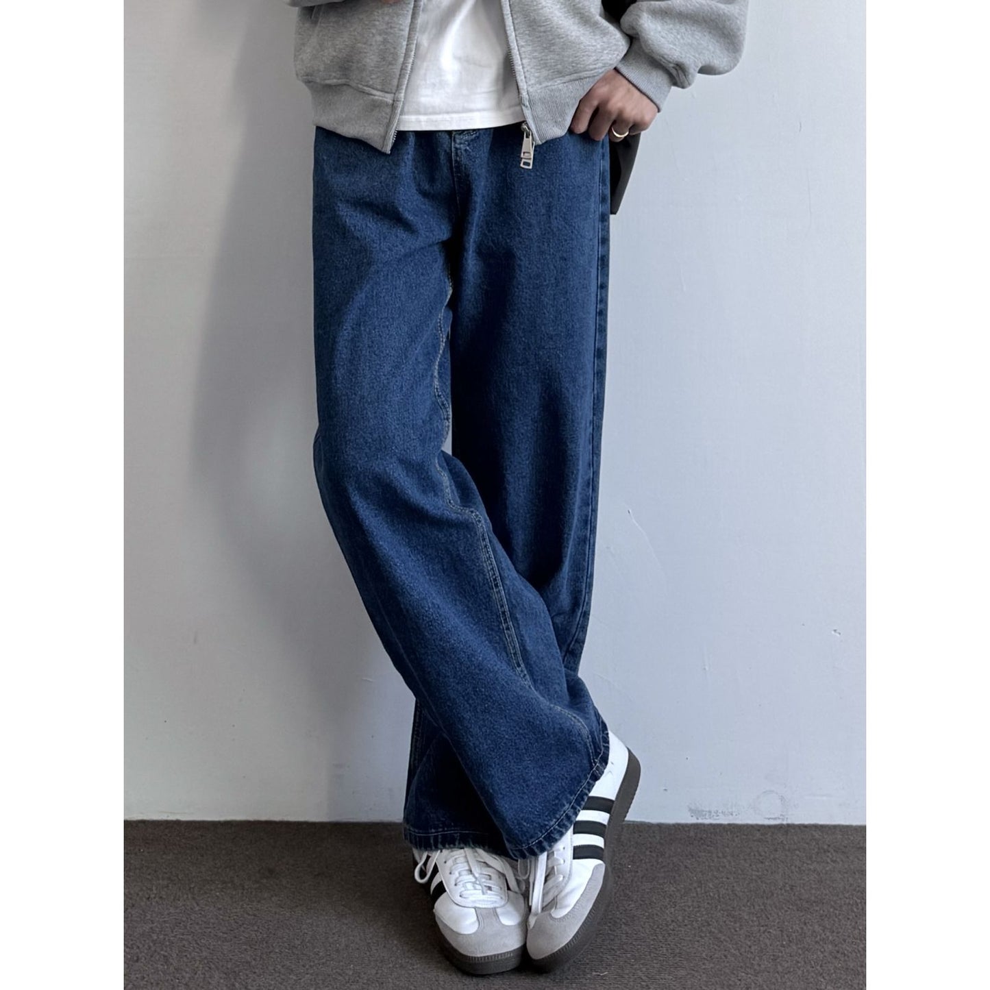 P denim trousers