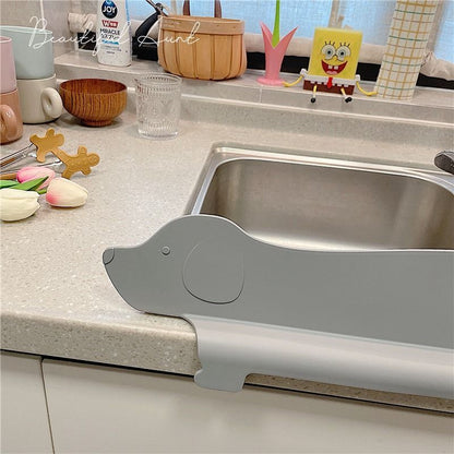 P sink baffle