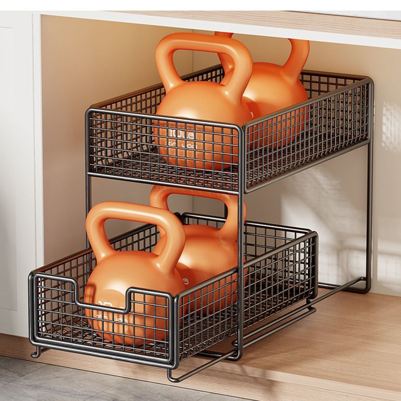 P pull-out storage rack