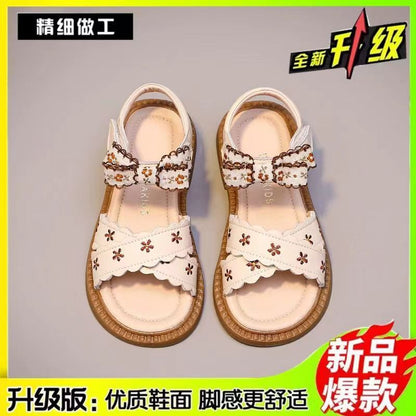 P summer new fashion princess shoes open-toed sandals versatile small fragrant beach shoes