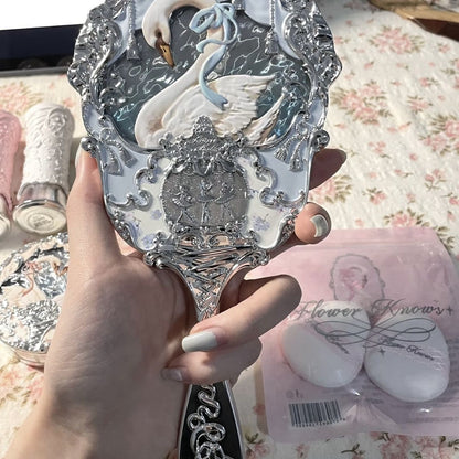 P Swan Ballet Handheld Makeup Mirror