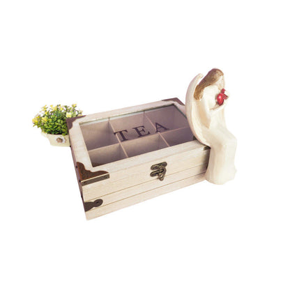 A storage wooden storage box