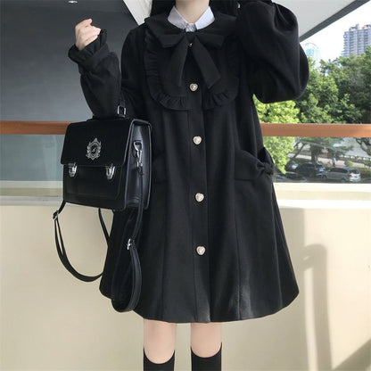 P cute bow jacket