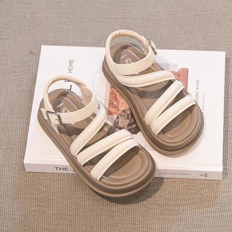 P children's girls sandals students cute versatile foreign style open-toed temperament summer new fashion Korean version of princess sandals