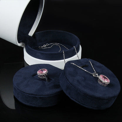 A jewelry box printed LOGO