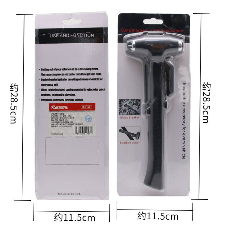A metal safety hammer