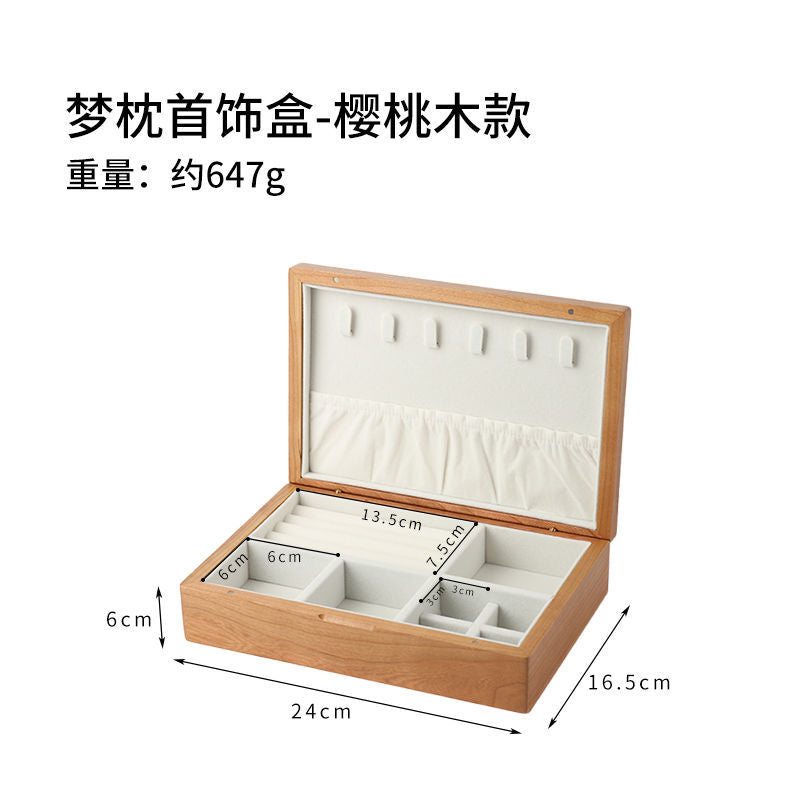 P Walnut Jewelry Box Jewelry Storage Box